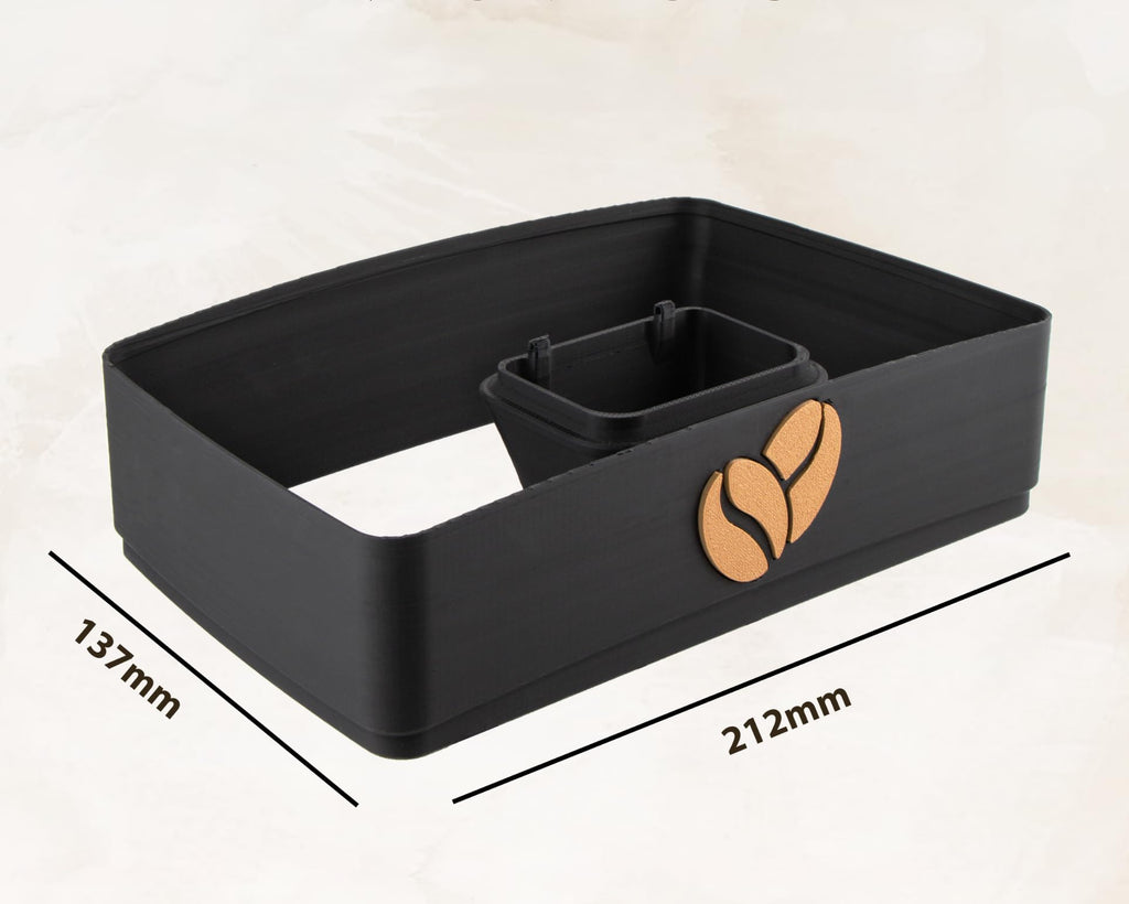 Estensione per Magnifica S, Contenitore Chicchi per DeLonghi Magnifica