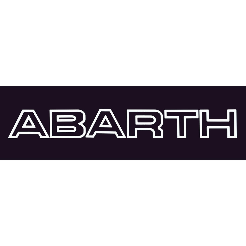 Scritta Decorativa per Griglia anteriore per Abarth 500, Punto Evo e 595