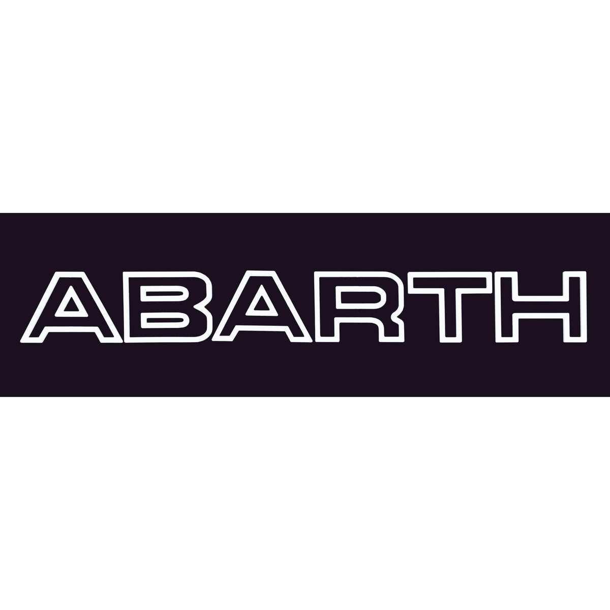 Scritta Decorativa per Griglia anteriore per Abarth 500, Punto Evo e 595