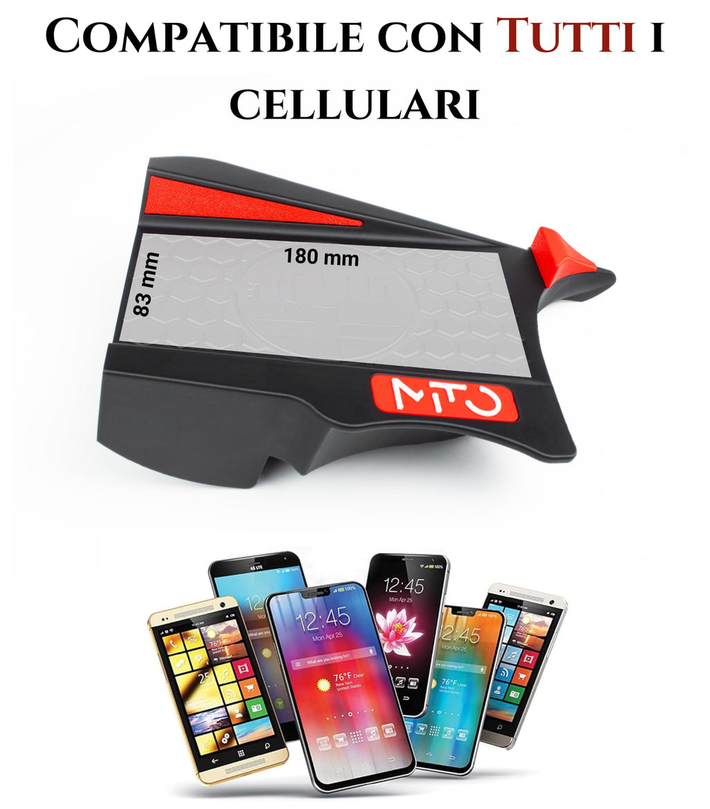 Supporto per cellulare per Alfa Romeo MiTo, con scomparto segreto