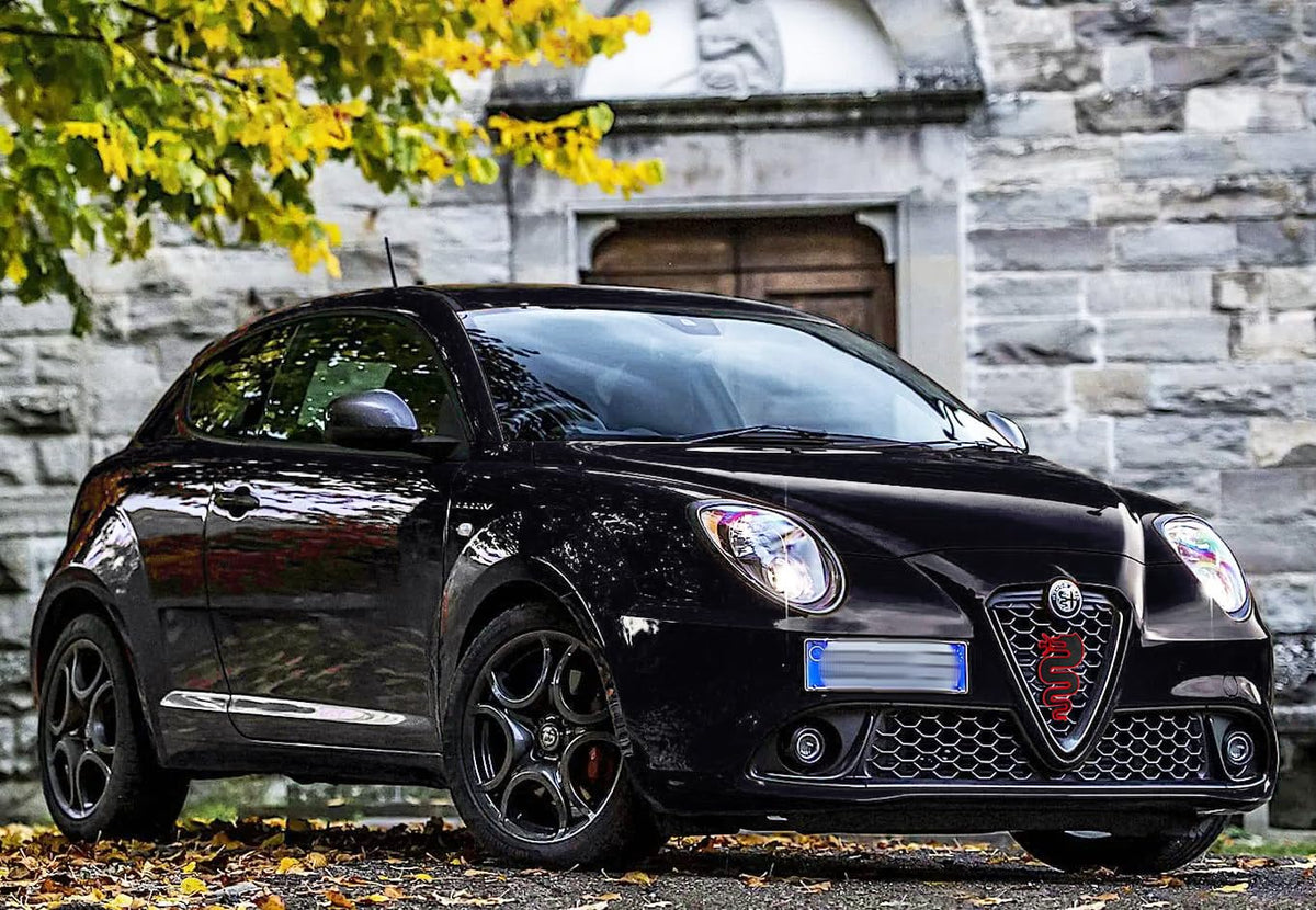 Logo per Griglia Alfa Romeo MITO, Design Serpente Biscione Esterno 2016+