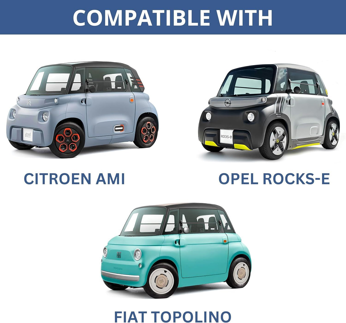 Specchietto Retrovisore Universale per Citroën AMI, Opel Rocks e Fiat Topolino