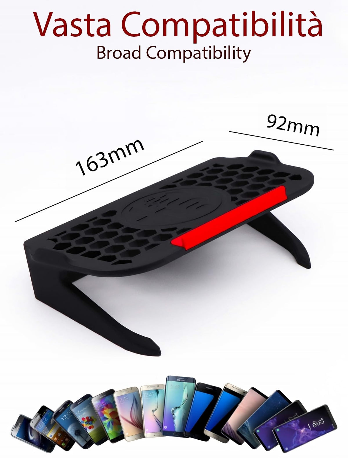 Supporto Smartphone Auto per Alfa Romeo Giulietta Vano sopra DNA