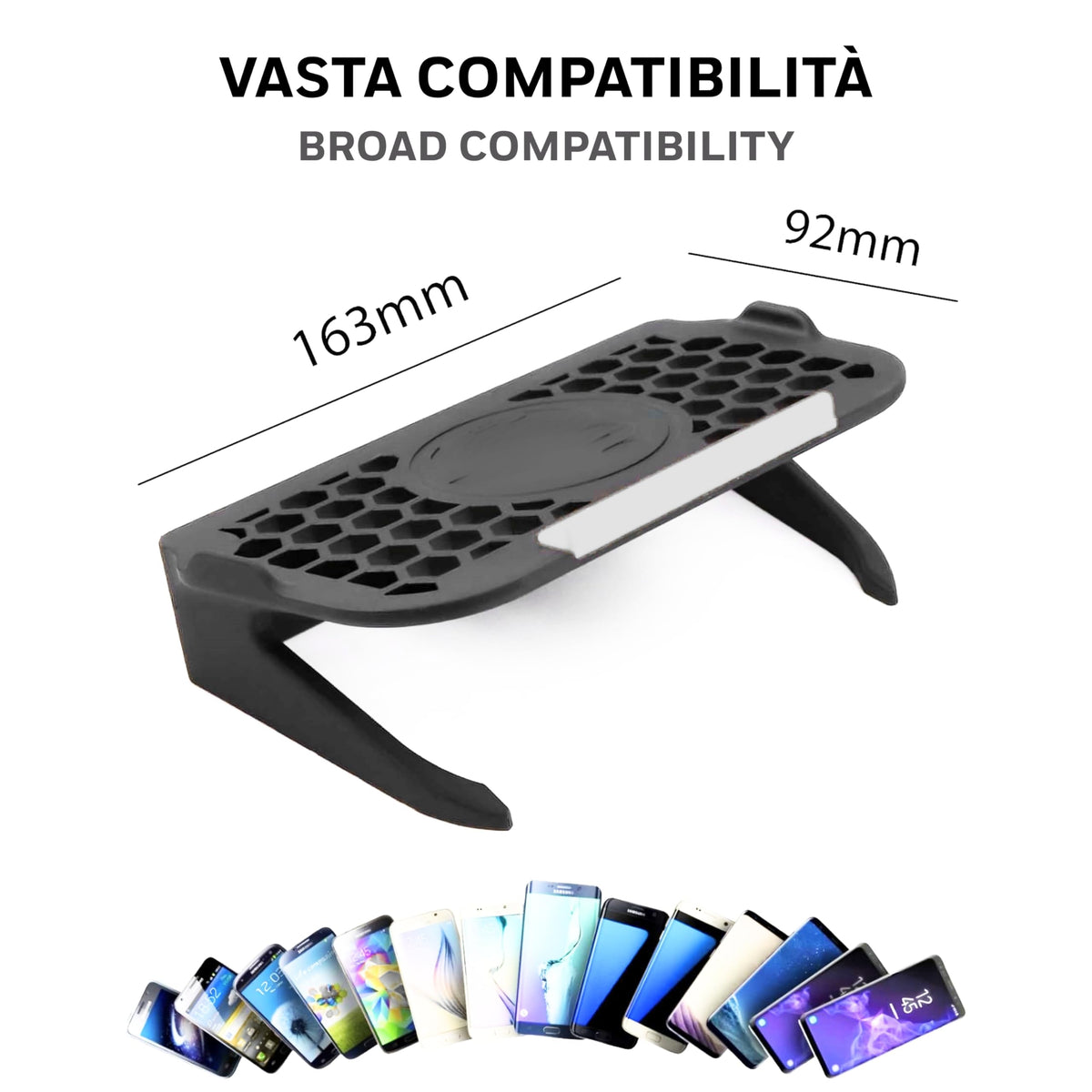 Supporto per cellulare per Alfa Romeo Giulietta sopra DNA