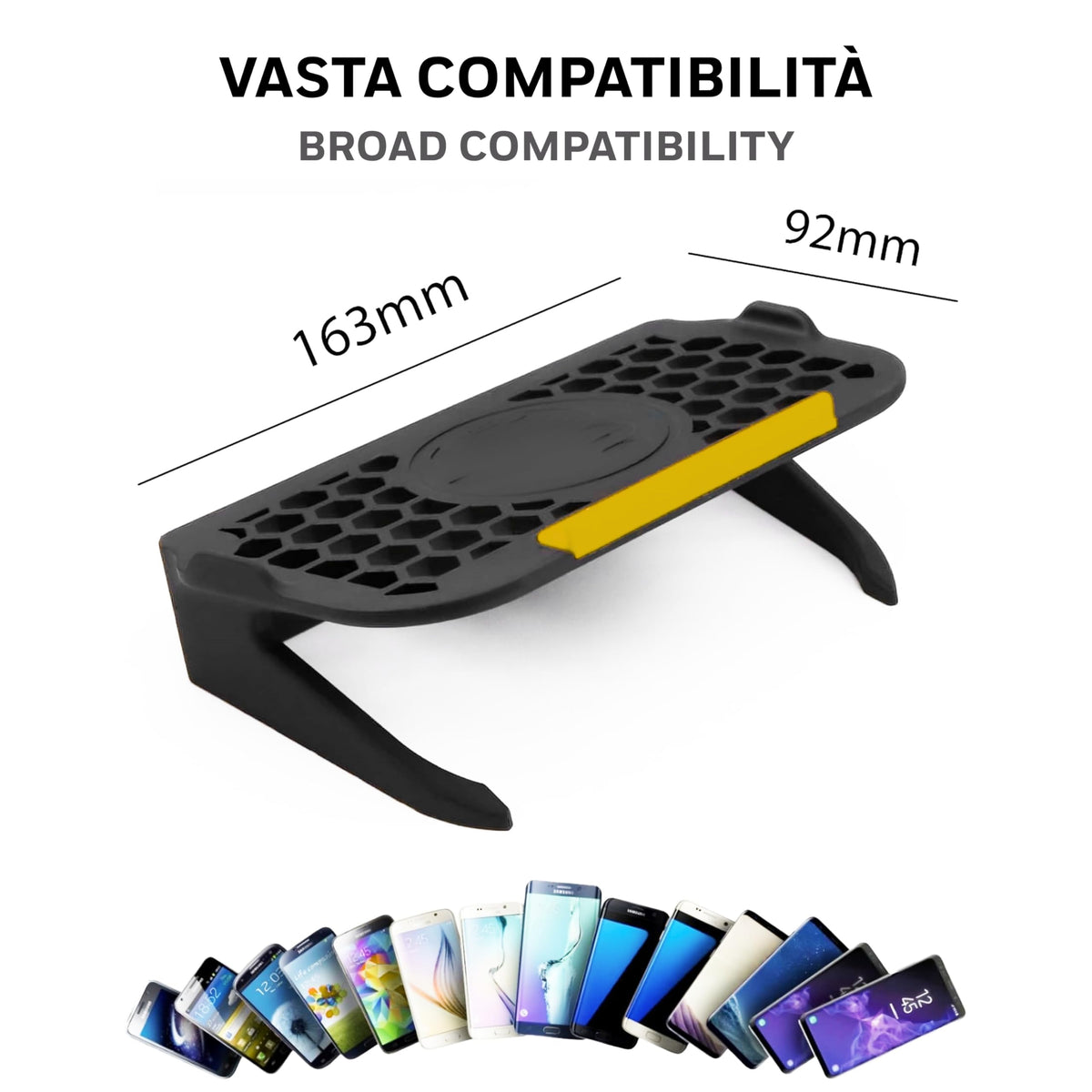 Supporto per cellulare per Alfa Romeo Giulietta sopra DNA