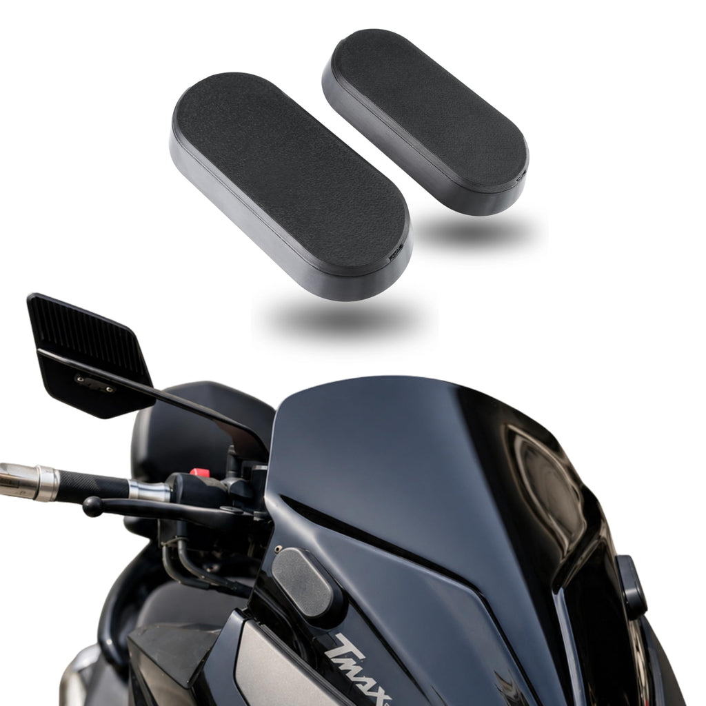 Tappi Parabrezza Specchietti a Manubrio per Yamaha TMAX 500 2008-2011