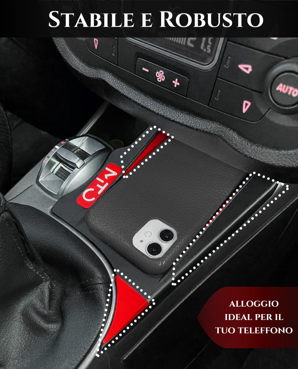 Supporto per cellulare per Alfa Romeo MiTo, con scomparto segreto