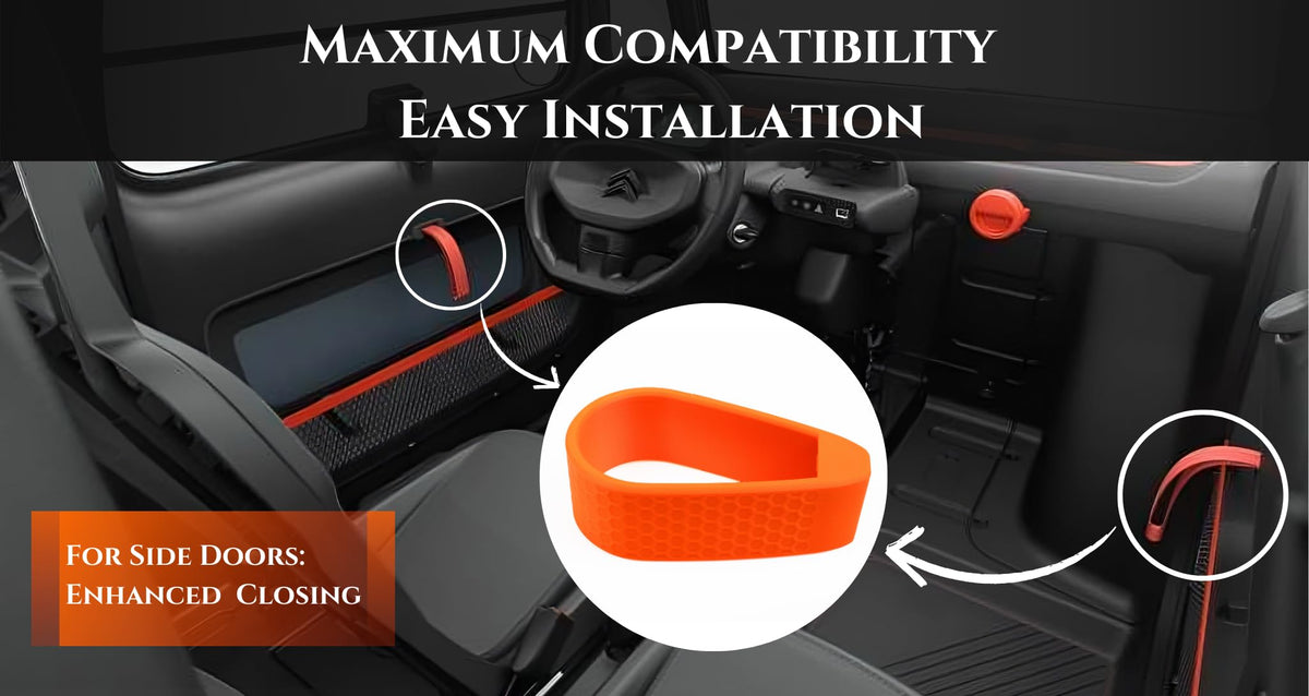 Kit Maniglie per Citroen Ami, Opel Rocks - 4 Pezzi Accessori Portiera