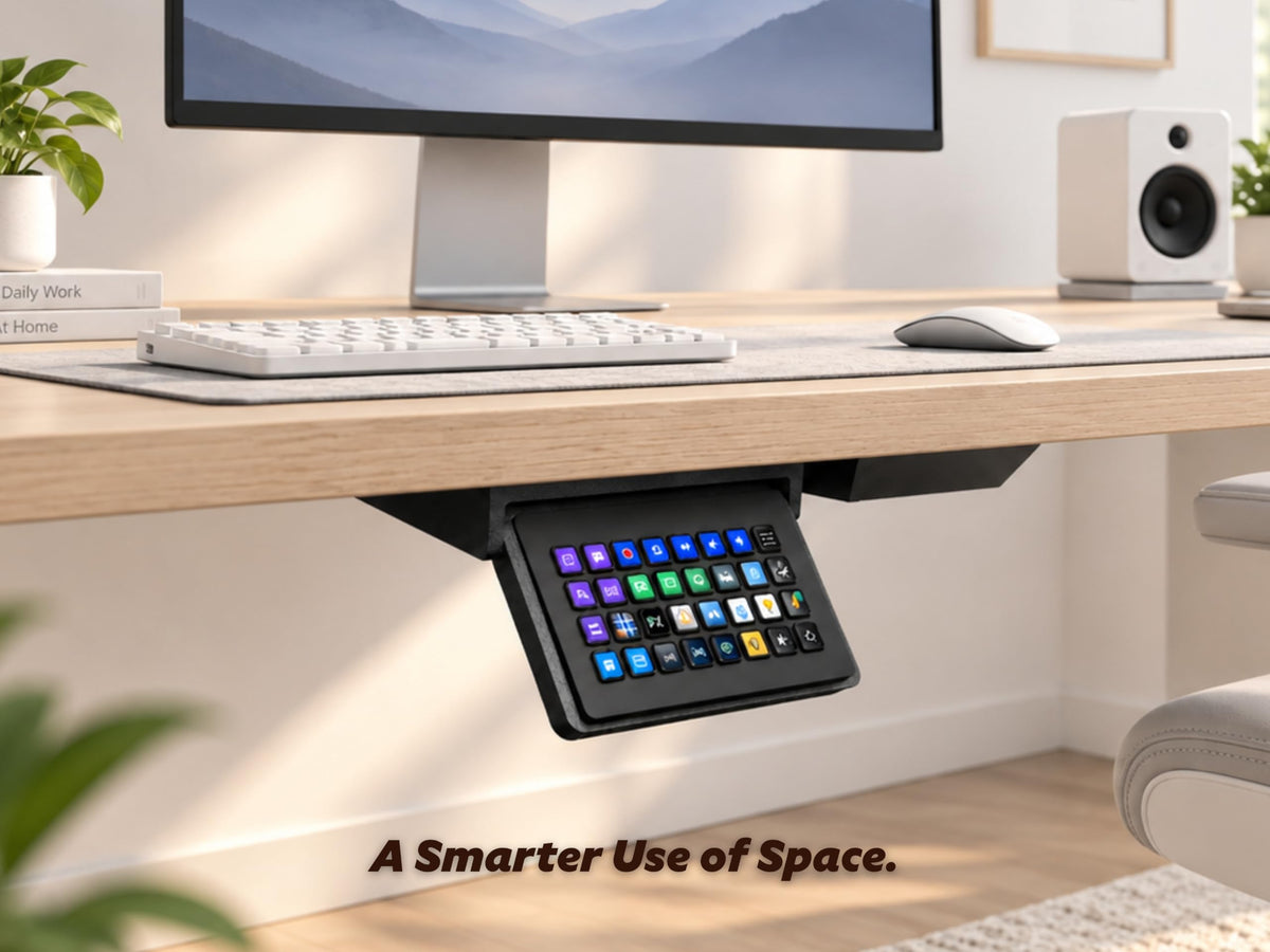Supporto sottoscrivania regolabile per Stream Deck MK1/MK2