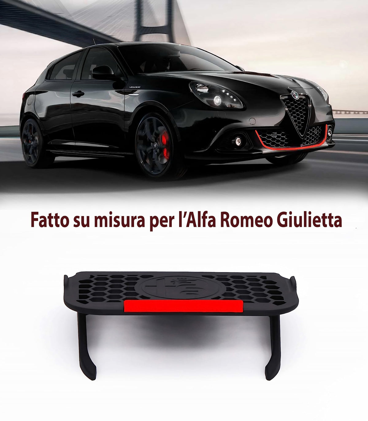 Supporto Smartphone Auto per Alfa Romeo Giulietta Vano sopra DNA