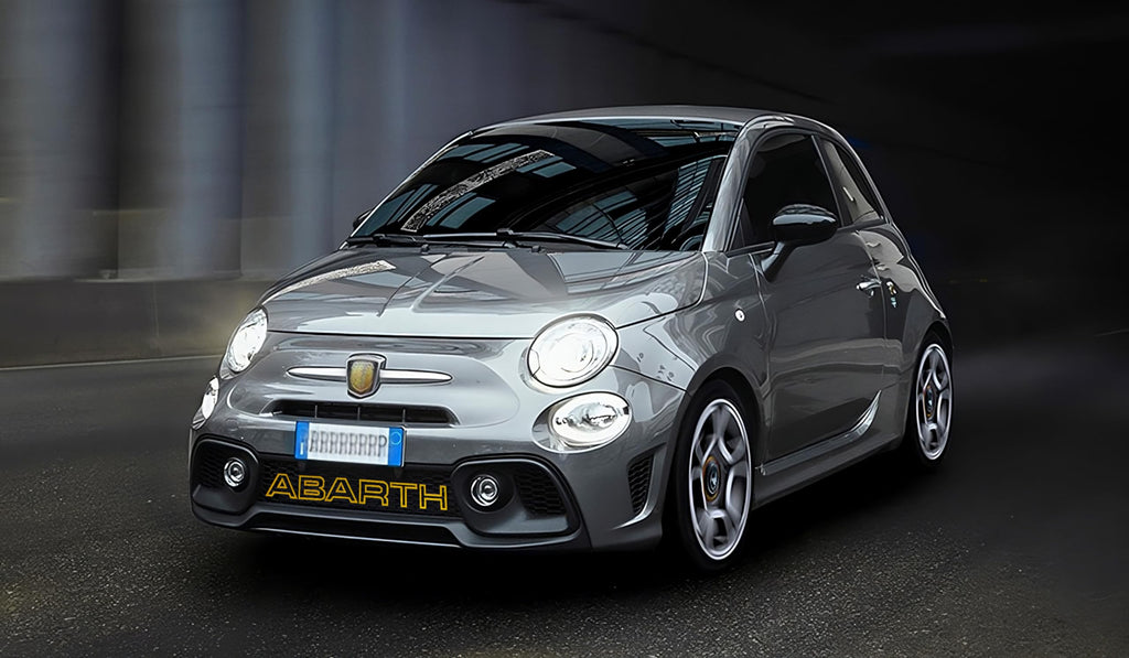 Scritta Decorativa per Griglia Anteriore per Abarth 500/595 e Fiat Punto