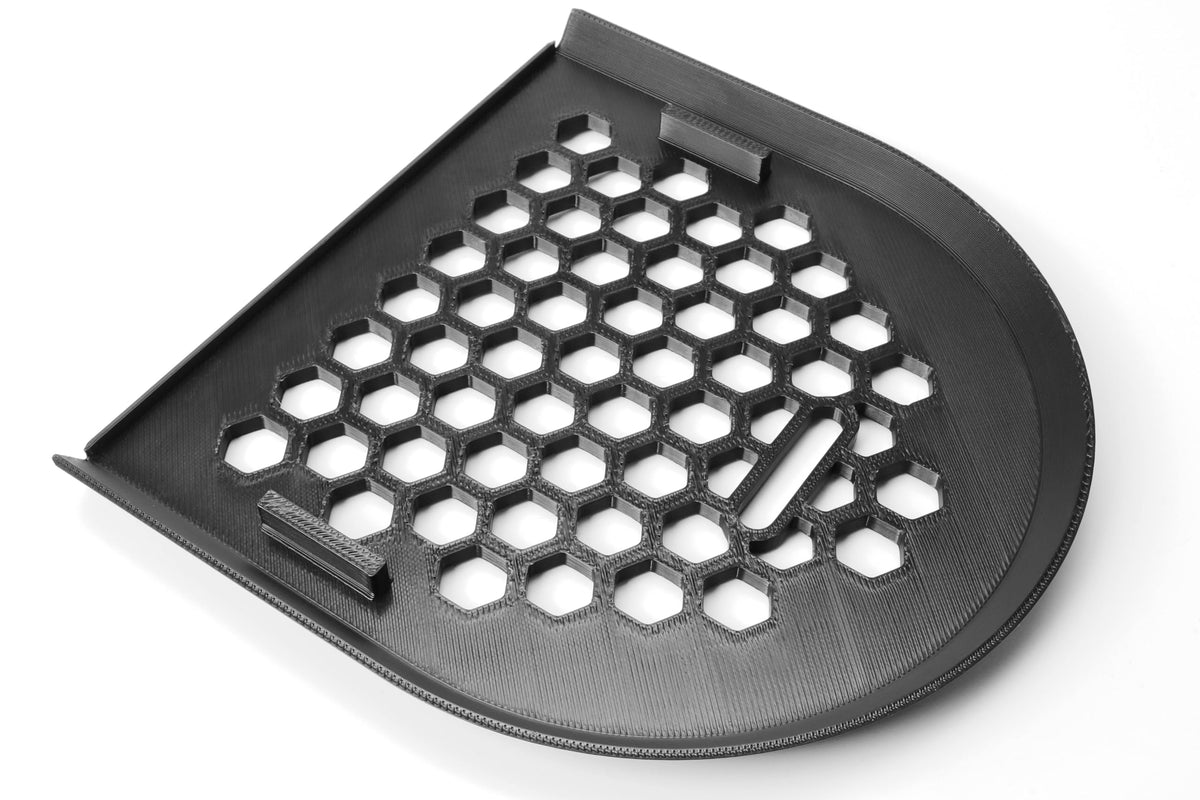 Vassoio Raccogligocce design a nido d'ape per Delonghi Dedica EC685 e 885