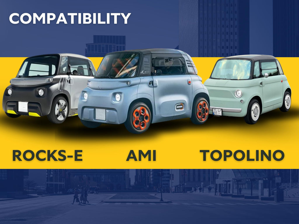 Ricreo Ferma Finestrino Versione 2026 Aggiornata - Compatibile con Citroen AMI, Opel Rocks-e e Fiat Topolino
