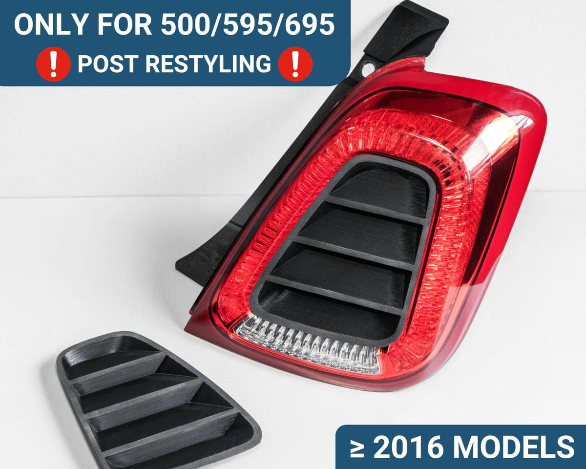 Copertura Fanale Posteriore per Abarth 500/595/695 Competizione