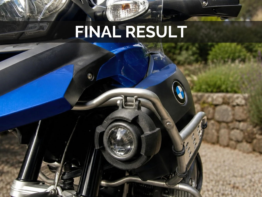 Supporto Fendinebbia Rinforzato per BMW R1200GS R1200GSA K25 Adventure