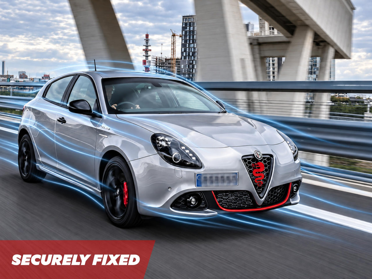Logo per Griglia Anteriore, Alfa Romeo Giulietta 2016, Design Serpente